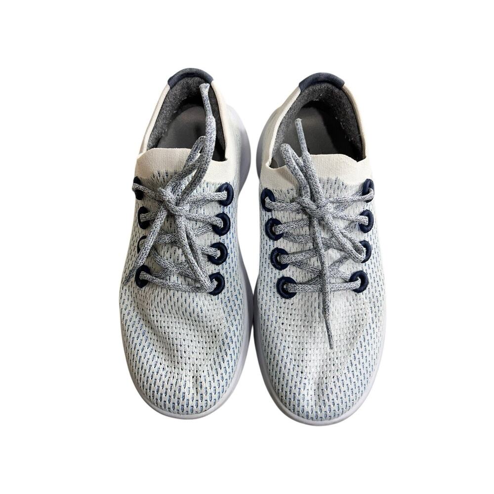 Allbirds Tree Dasher 2 Sneakers Women's Sz 9 Blue White Comfort Soles Athletic - Picture 6 of 10